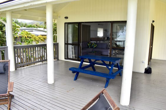 Wide Covered Veranda